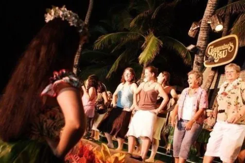 a group of people posing for the camera