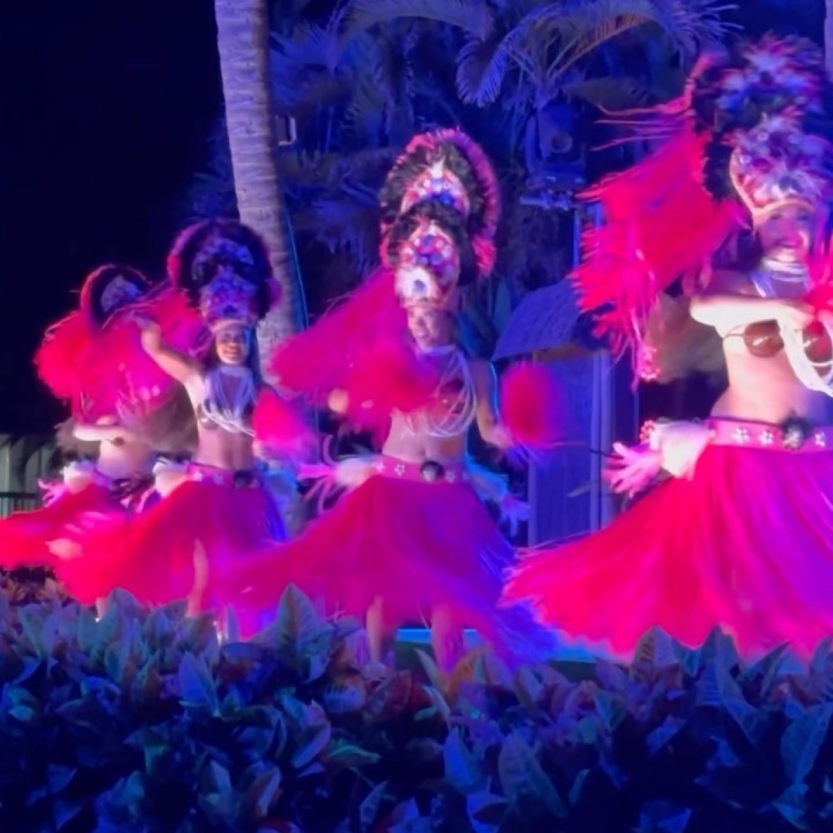 a group of people on a stage