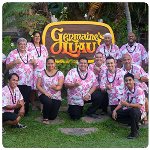 a group of people posing for a picture