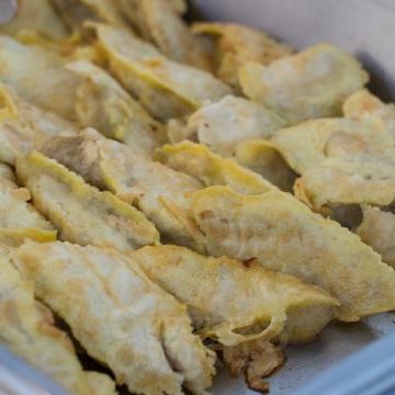 a close up of a plate of food