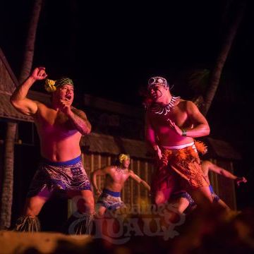 a group of people on a stage